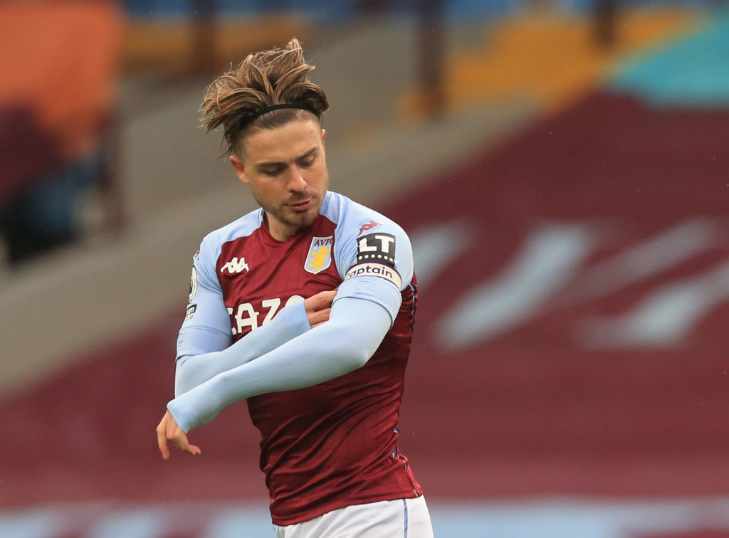 Grealish in Aston Villa matchday squad as Guaita benched for Crystal Palace