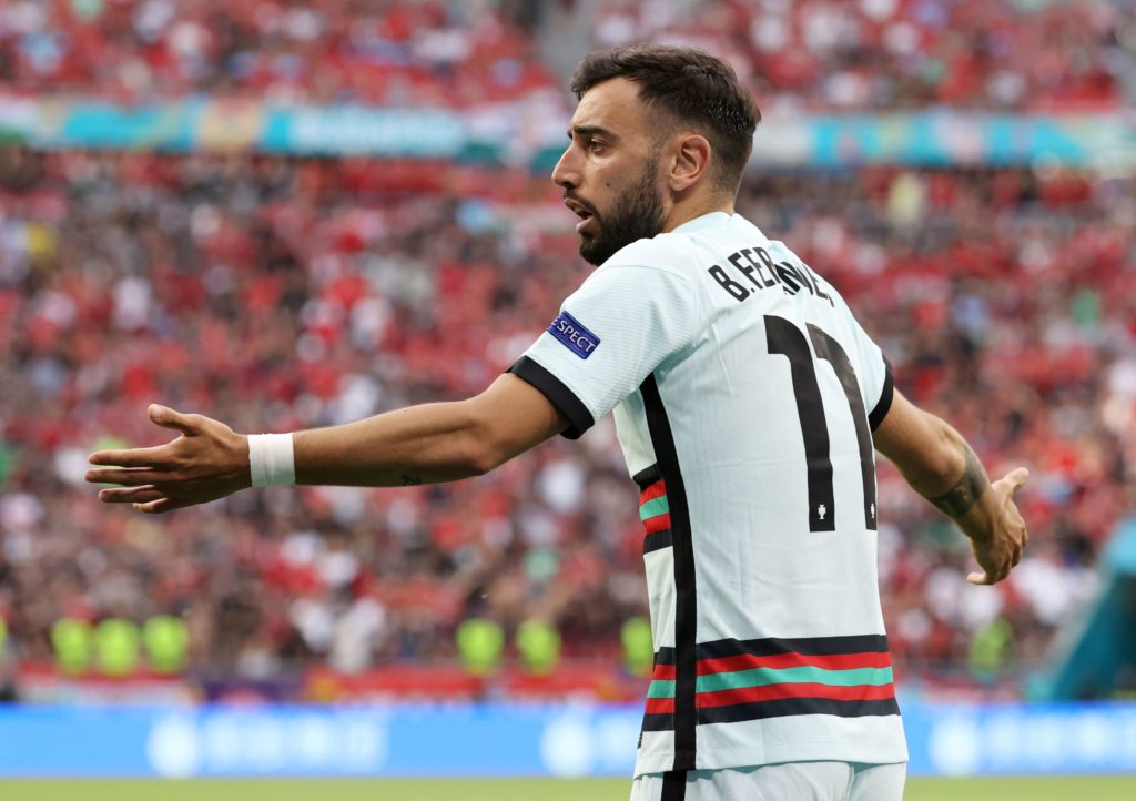 Fernandes on Portugal bench for Belgium clash