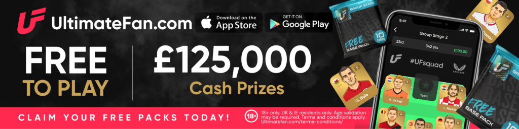 £20k in prizes in Ultimate Fan’s free-to-enter EURO 2020 quarter-final