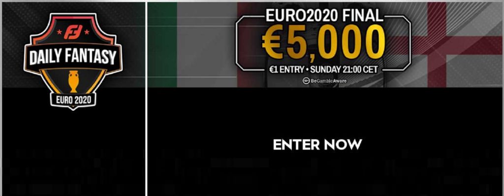 England v Italy: Enter FanTeam’s €5k EURO 2020 Fantasy game for just 86p
