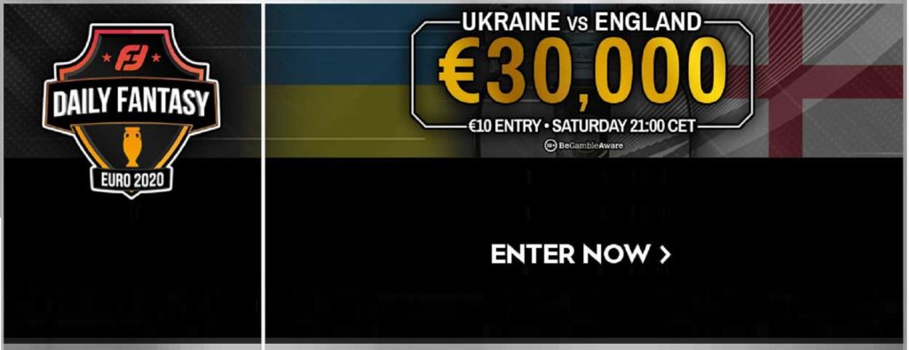 How to play FanTeam’s €30k Pursuit Fantasy game for England v Ukraine