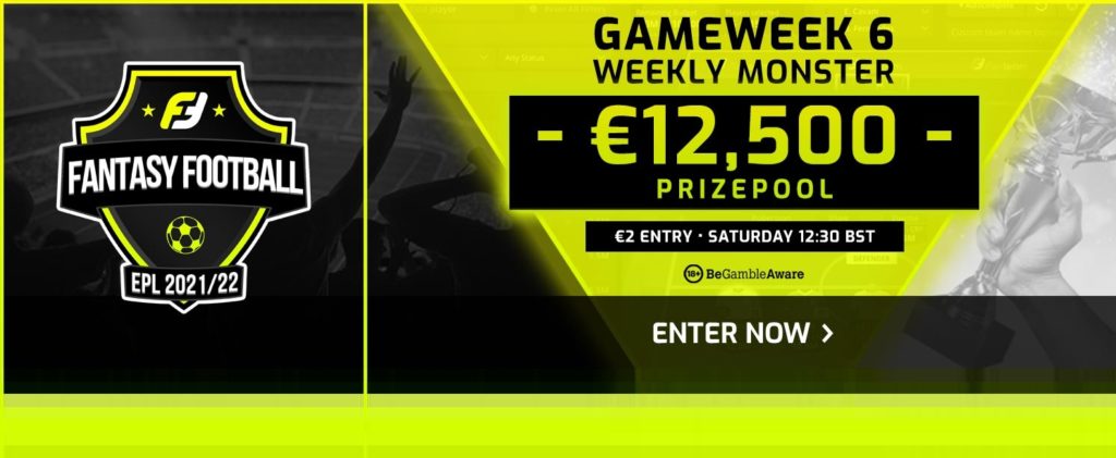 Scout’s Gameweek 6 picks for FanTeam – win over £1,000 from a £1.68 entry