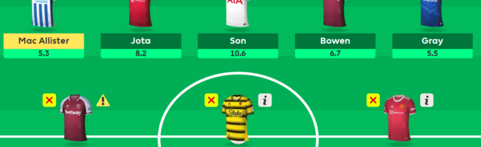 FPL Rate My Team surgery with five-time top 1k finisher Tom Freeman 12