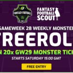 Exclusive free FanTeam event for Fantasy Football Scout users in Gameweek 28 1