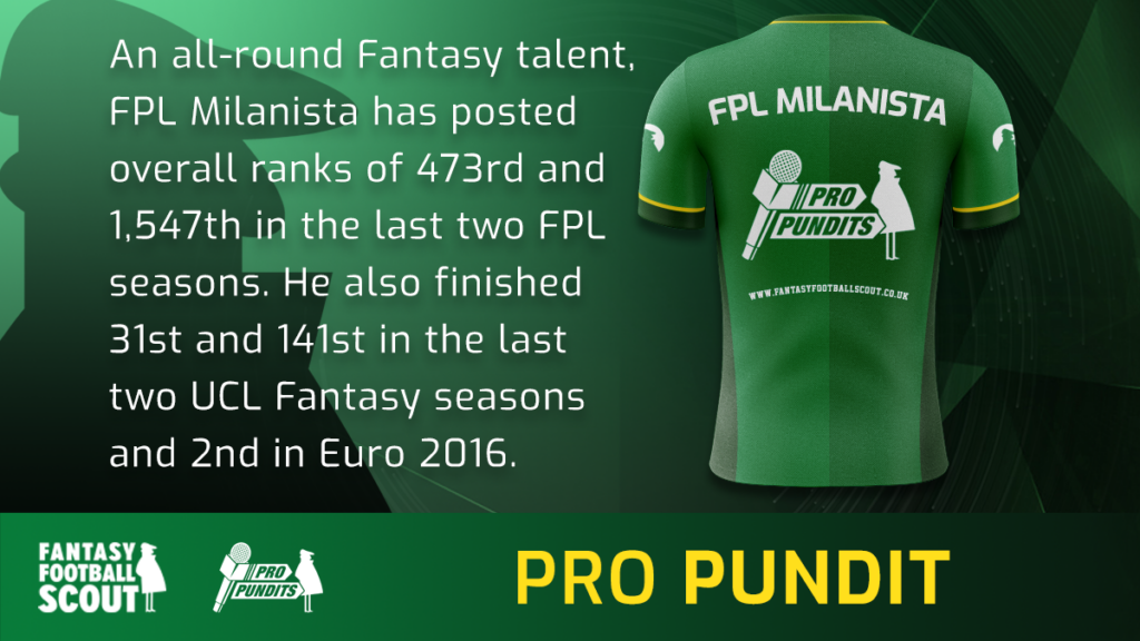 Champions League Fantasy Cheat Sheet MD2 - Fantasy Football Pundit