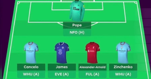 FPL first-draft team reveals: Big at the back, Jesus up front - Best FPL  Tips, Advice, Team News, Picks, and Statistics from Fantasy Football Scout