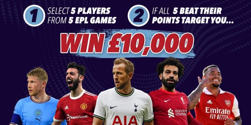 Win £10,000 for free with Fantasy5 by picking the best players for