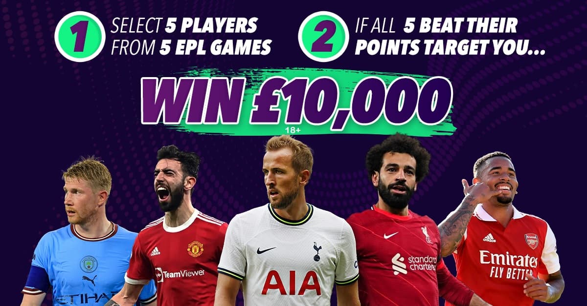 Win £10,000 for free with Fantasy5 - pick the best players for Gameweek 9 -  Best FPL Tips, Advice, Team News, Picks, and Statistics from Fantasy  Football Scout