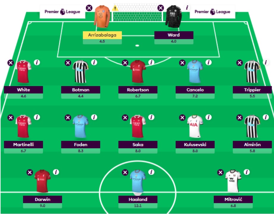 Top Picks for Gameweek 17 - Fantasy Football Community