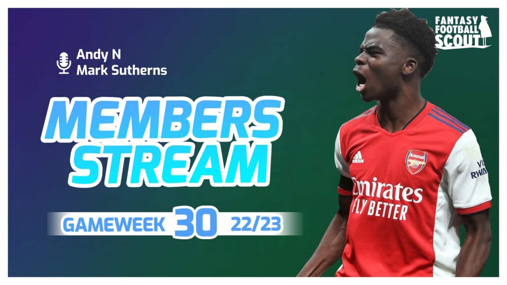 Mark Sutherns’ FPL Gameweek 30 preview and team reveal