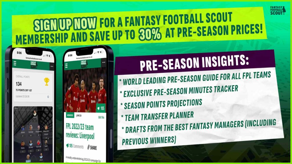 FF247 FPL Pre Season Hub 2022/23 - Fantasy Football 247 - Premier League  Tips