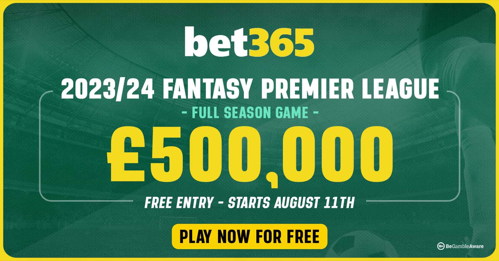 Bet365's £500,000 Fantasy Premier League Game: How To Play For Free