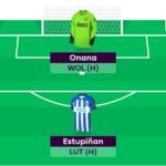 FPL General's Gameweek 1 long-list + current team