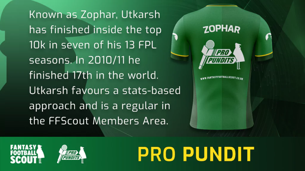 Zophar's FPL Q&A and Gameweek 1 team reveal