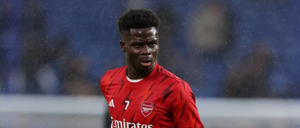 Chelsea v Arsenal team news: Saka + Saliba start, James a sub