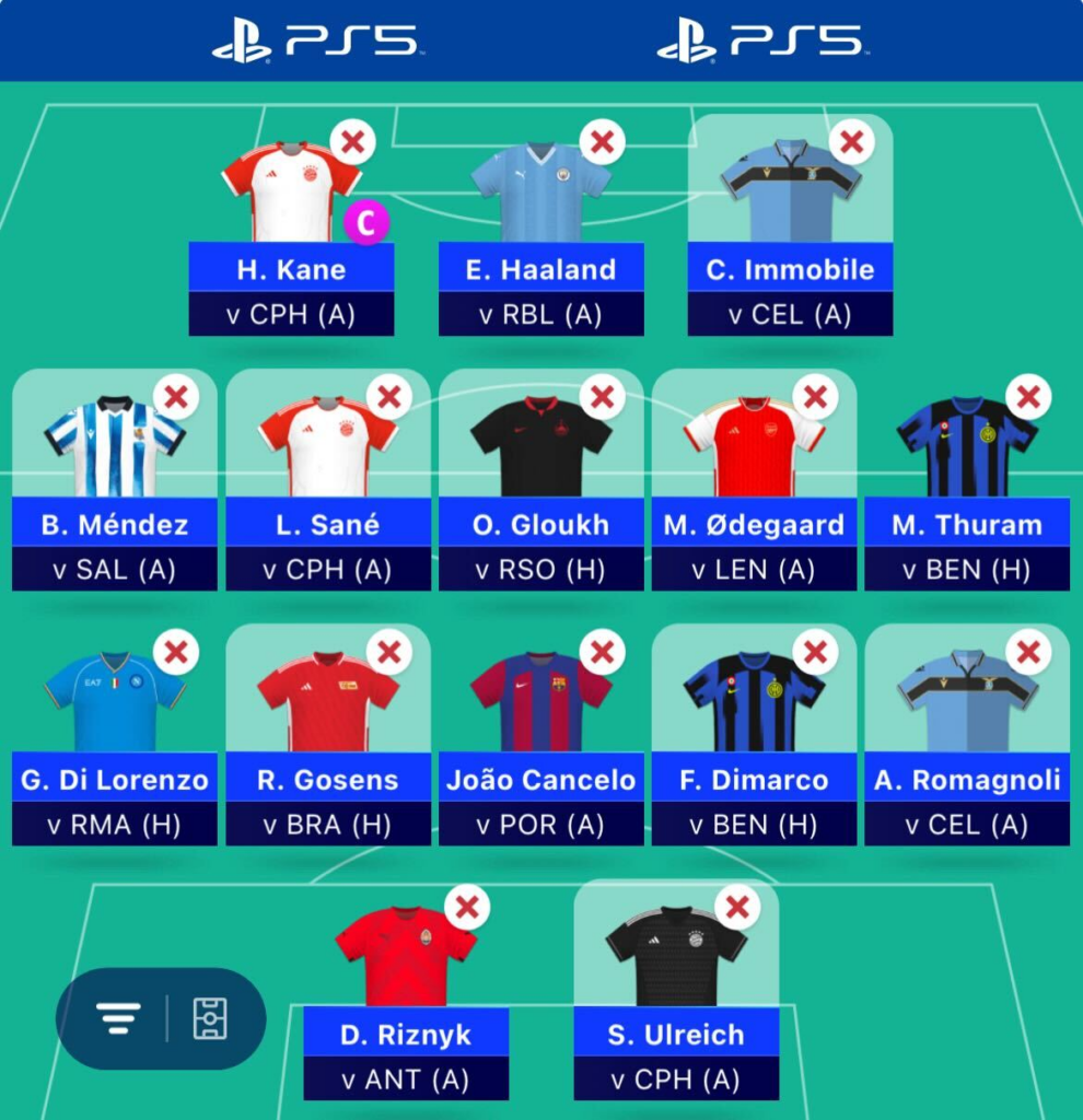 UCL Fantasy best captain for Matchday 11 - Fantasy Football Community