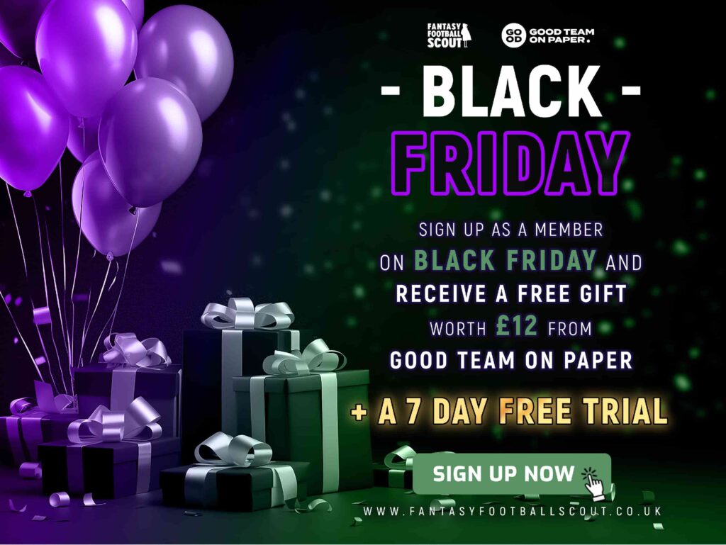 Black Friday: free trial + gift for new members, 25% off merch