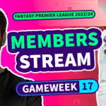 FPL Gameweek 17 Members Video: Andy + Chris