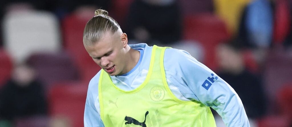 Brentford v Man City team news: Haaland starts in attacking XI