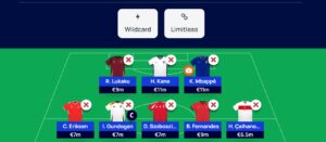 Euro 2024 Fantasy: Limitless v Wildcard v no chip 2