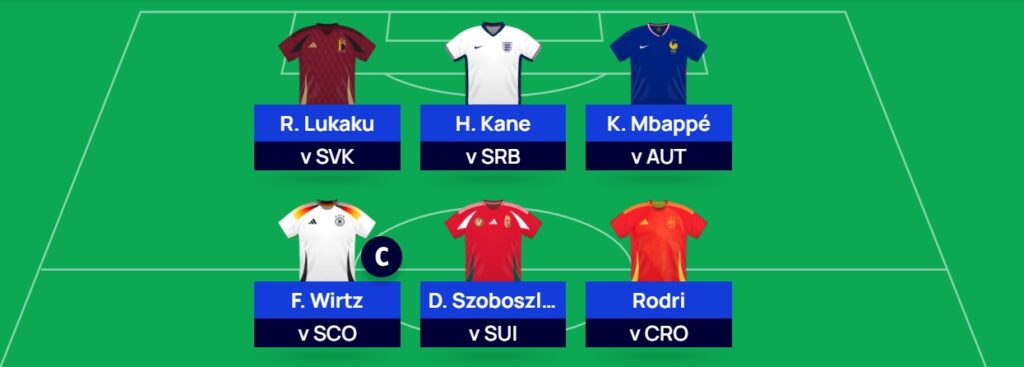 Euro 2024 Fantasy: Matchday 1 Scout Picks first draft