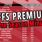 FPL 2024/25 pre-season minutes tracker: Every player, every game 1