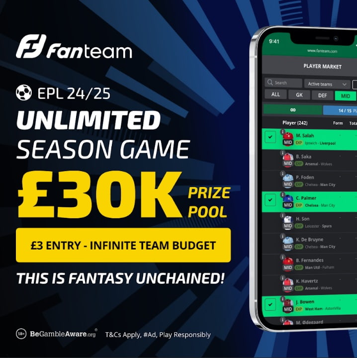 FanTeam is back for 2024/25 with exciting welcome offer 2