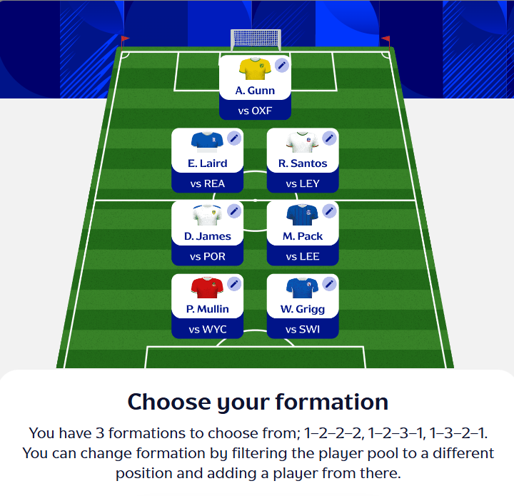 How play Fantasy EFL