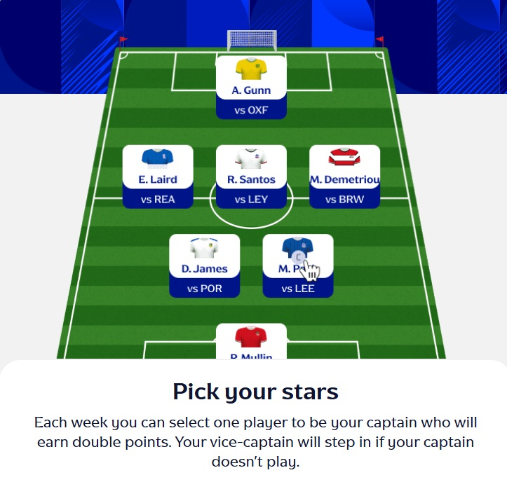 How play Fantasy EFL