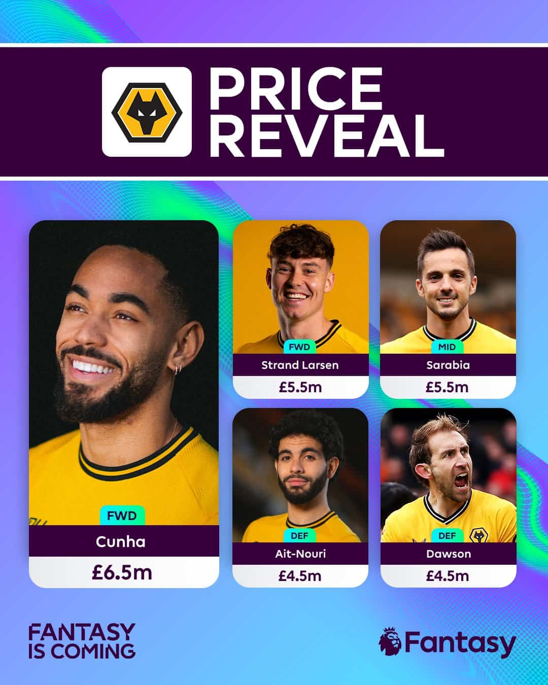 FPL 2024/25 price reveals Palmer's price + live updates