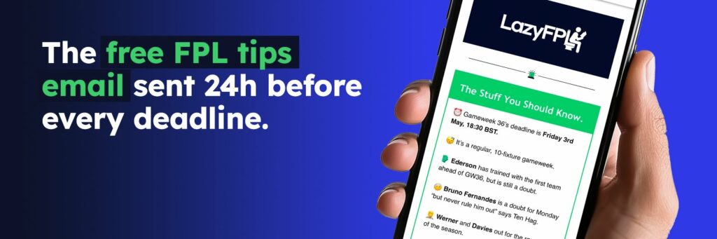 Scout partners up with the LazyFPL newsletter 2