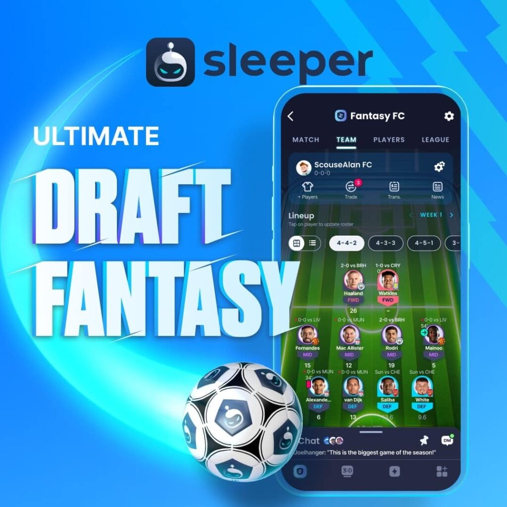 What is Sleeper + how can you join our free Pick'em league? 1