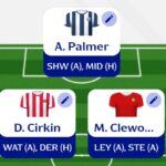 Fantasy EFL: Double Gameweek 8 Scout Picks 3