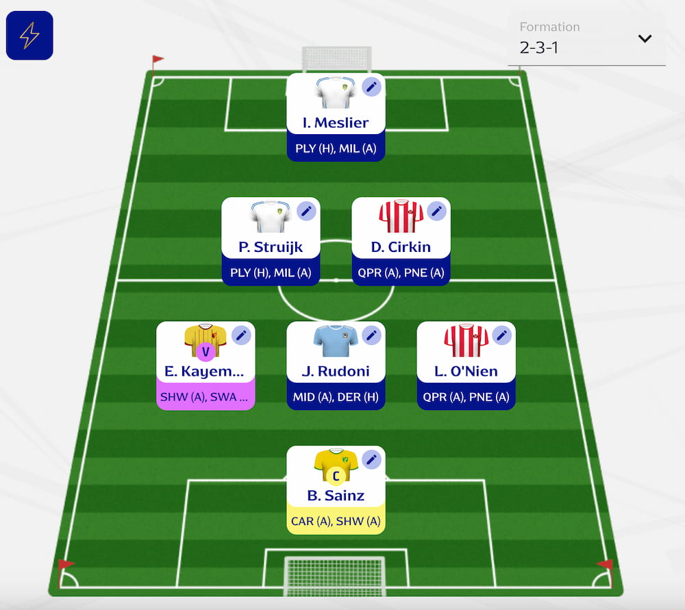 Fantasy EFL expert’s team reveal: Double Gameweek 13