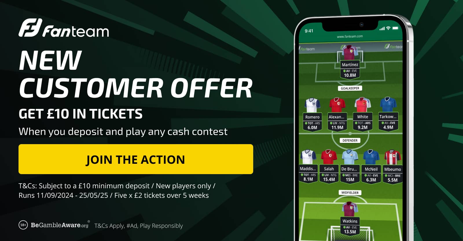 FanTeam Big Pick 6 offers prizes for Gameweek 8