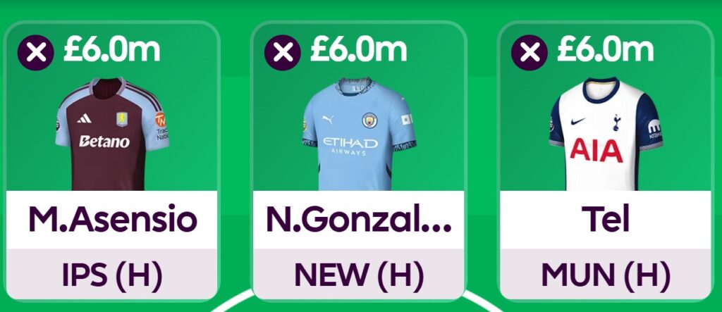FPL reveal prices of deadline-day arrivals