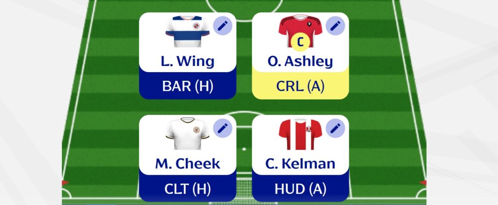 Fantasy EFL: Gameweek 39 Scout Picks