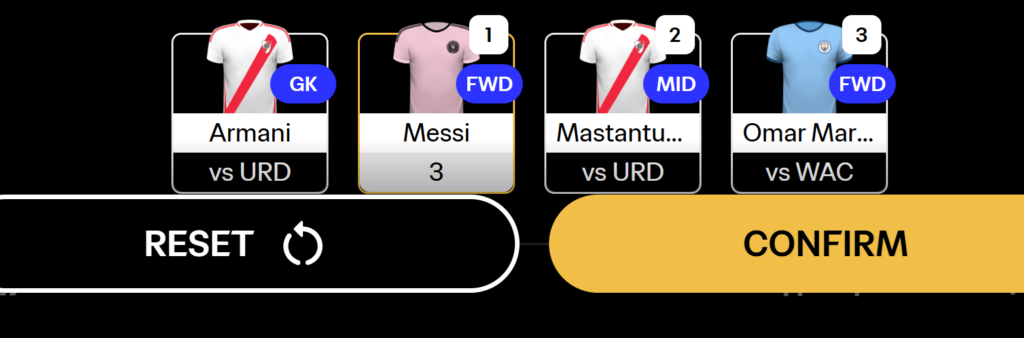 How to make substitutions in FIFA Club World Cup Fantasy