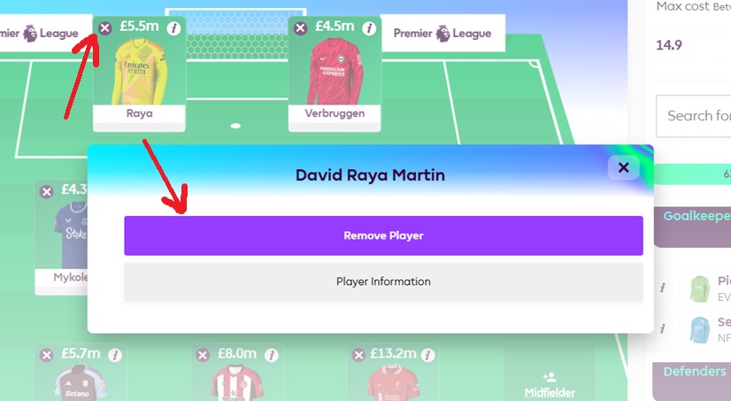 How to make FPL transfers and explaining a points hit