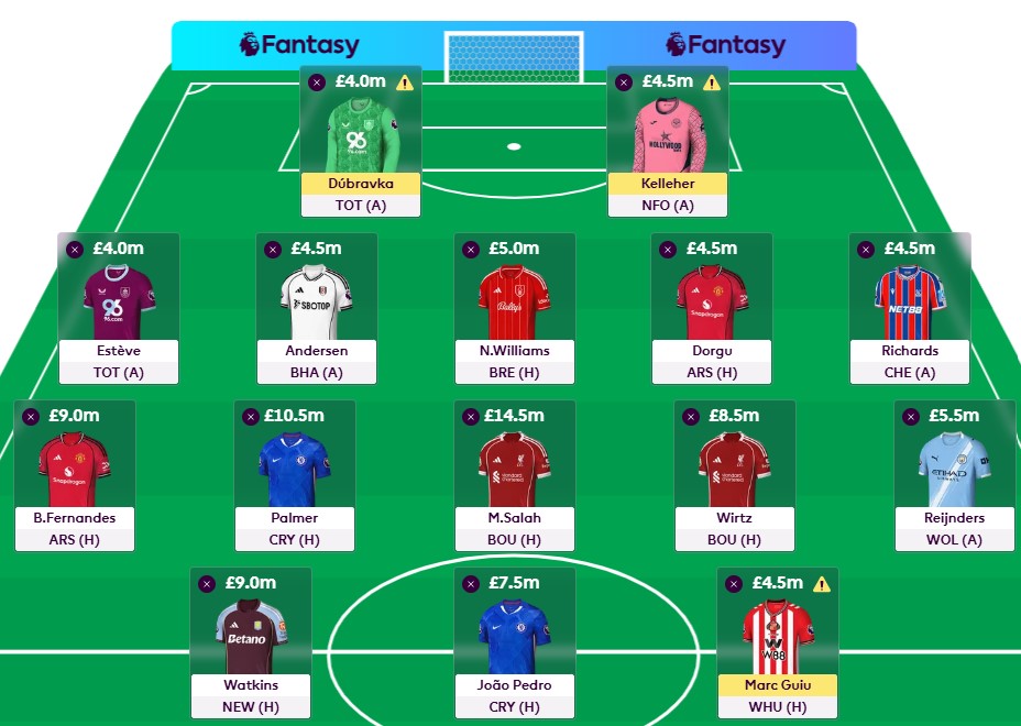 Bruno Gameweek 1