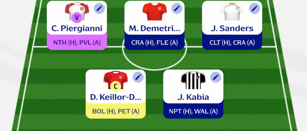 Fantasy EFL Double Gameweek 3: Scout Picks