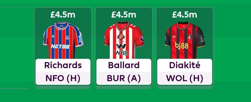 Best Konsa replacements for FPL Gameweek 2 onwards