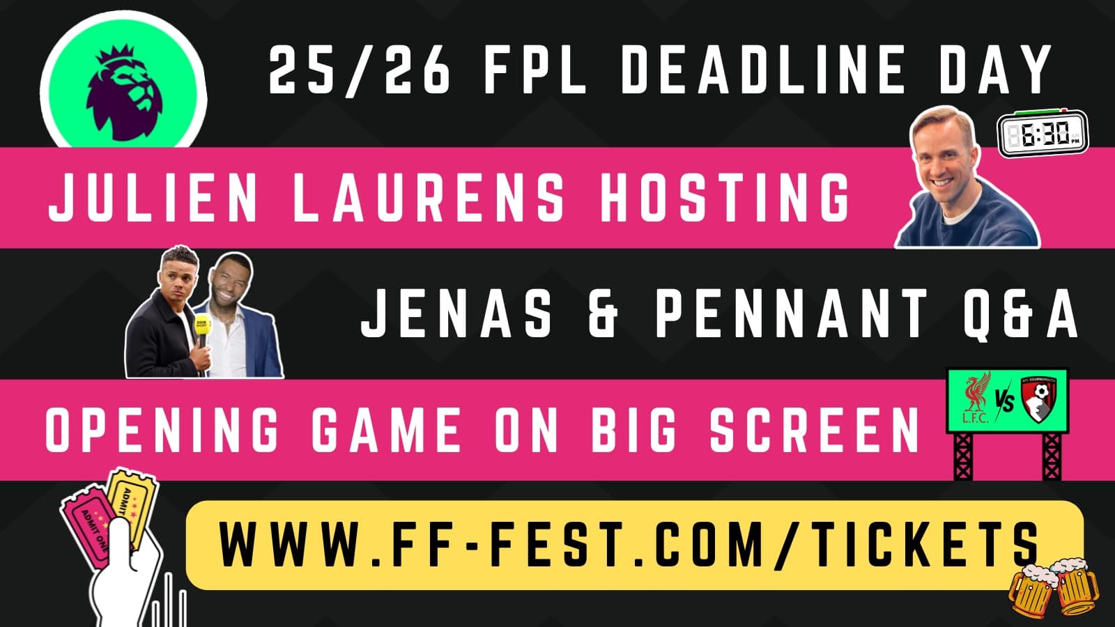 Fantasy Football Fest 2025: Kick off the FPL season at London’s ultimate fan gathering