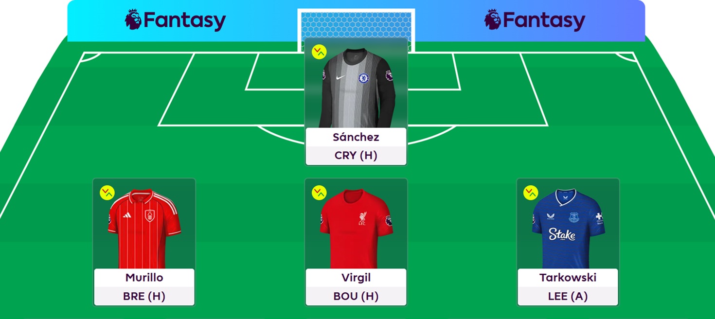 Snooker star Neil Robertson's first FPL 2025/26 draft!