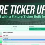 Updated Fixture Ticker 6