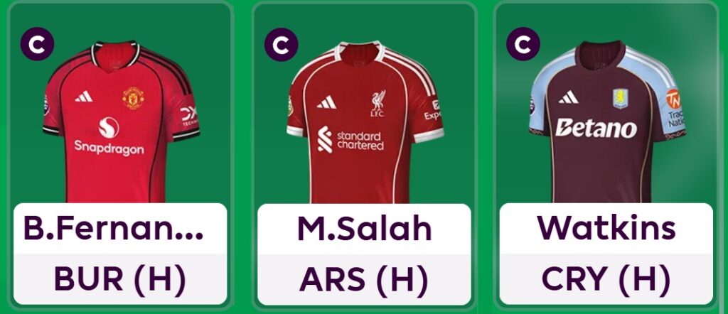 Who is the best captain for FPL Gameweek 3?
