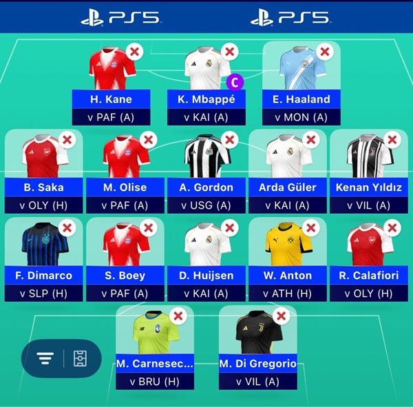 UCL Fantasy