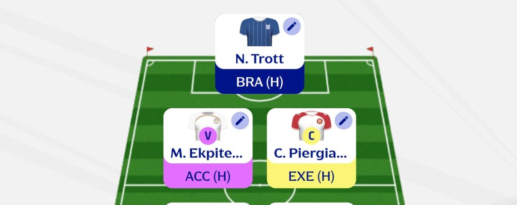 Fantasy EFL Gameweek 8 Team Reveal: FPL Reactions