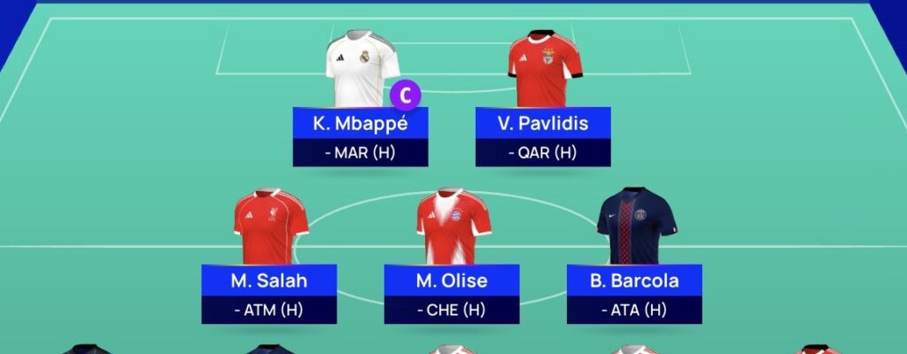 UCL Fantasy 2025/26: Winner’s team reveal + chip tips