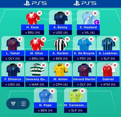 UCL Fantasy